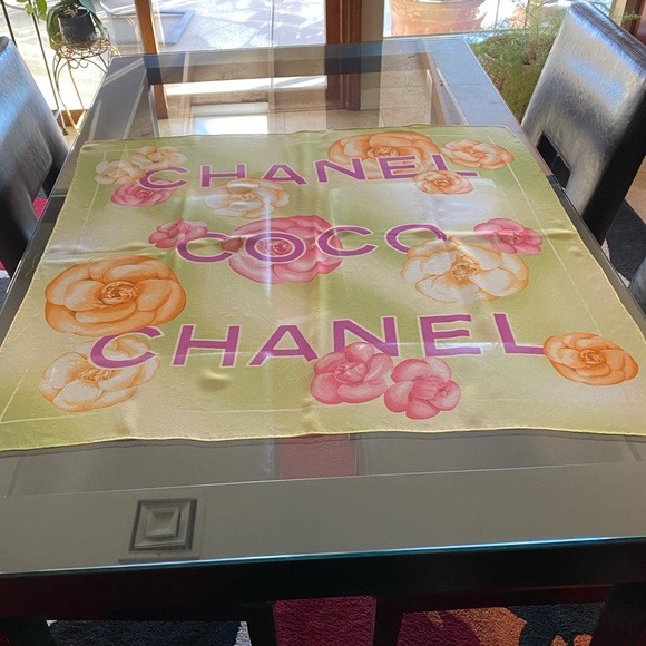 EUC CHANEL Silk Scarf - Picture 15 of 15
